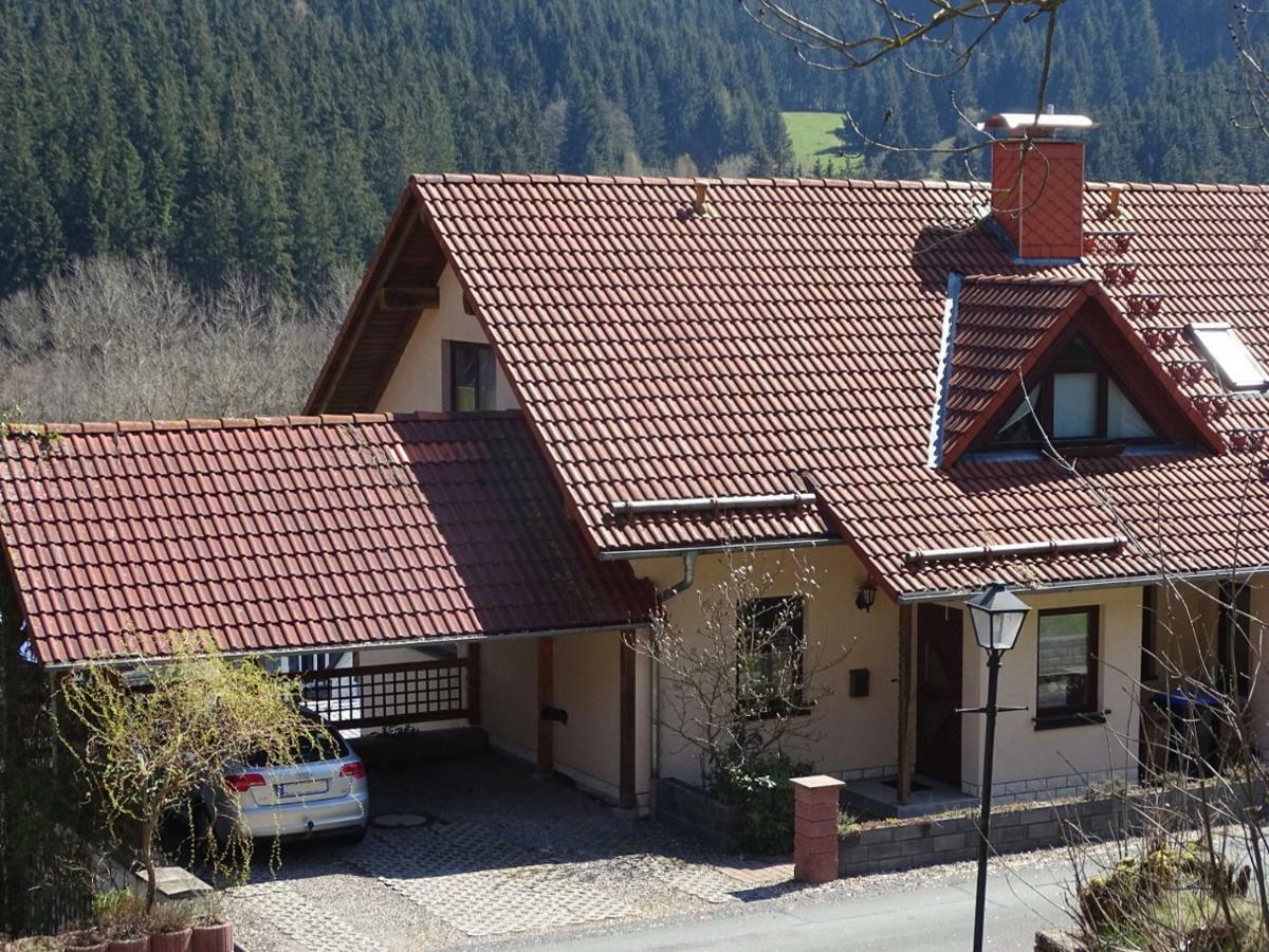 Ferienwohnung Am Berggrabenweg Ilmenau Bagian luar foto
